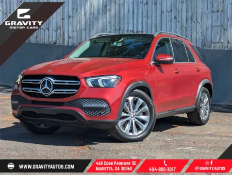 Red 2020 Mercedes-Benz GLE 350 for sale in Marietta, GA