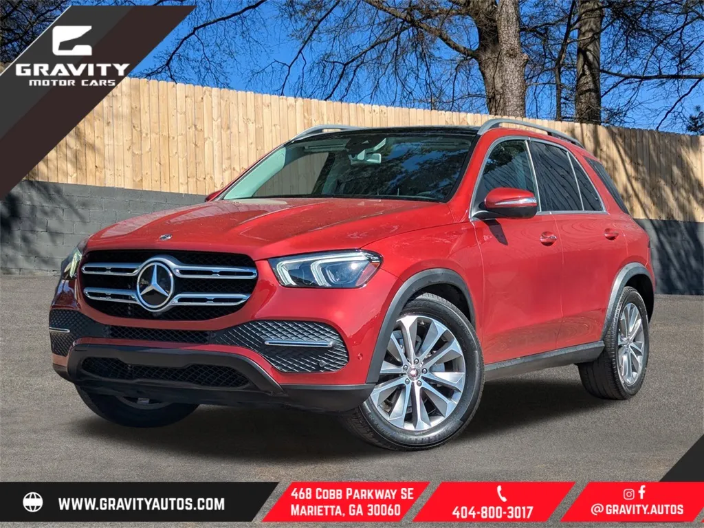Red 2020 Mercedes-Benz GLE 350 for sale in Marietta, GA