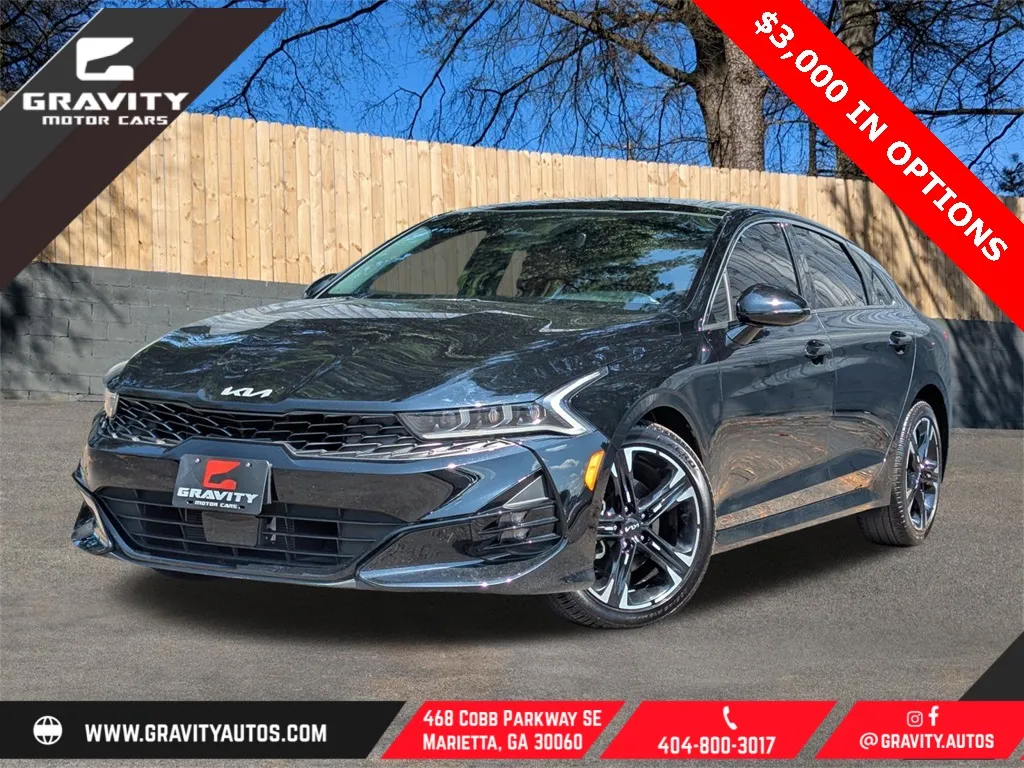 Black 2022 Kia K5 GT-Line for sale in Marietta, GA