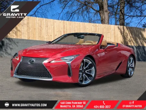 Red 2021 Lexus LC 500 for sale in Marietta, GA