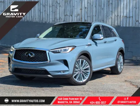 Gray 2024 INFINITI QX50 Sensory for sale in Marietta, GA