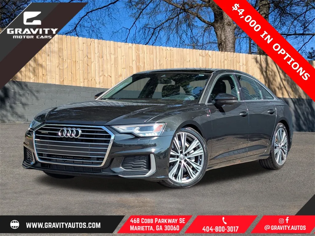 Gray 2019 Audi A6 3.0T Premium for sale in Marietta, GA