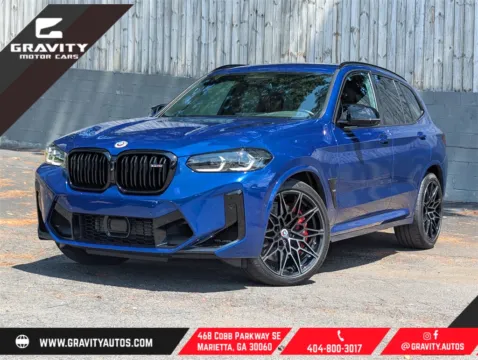 Blue 2023 BMW X3 M for sale in Marietta, GA