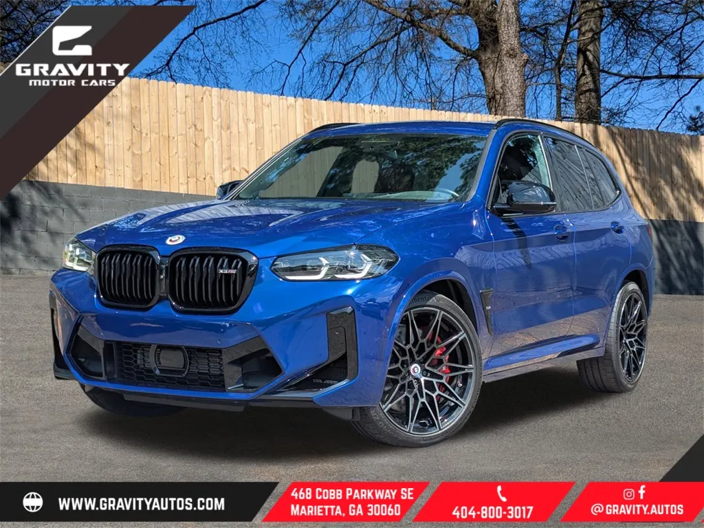 Blue 2023 BMW X3 M for sale in Marietta, GA