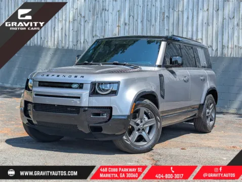 Gray 2023 Land Rover Defender 110 X-Dynamic SE for sale in Marietta, GA