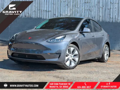 Gray 2023 Tesla Model Y Long Range for sale in Marietta, GA