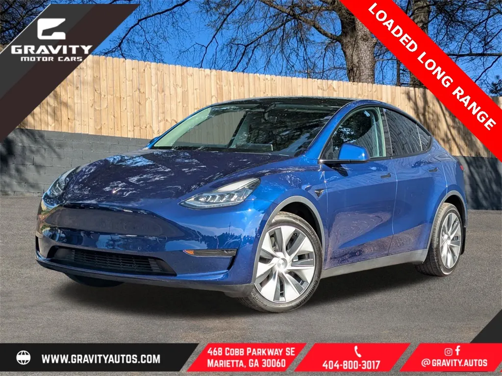 Blue 2020 Tesla Model Y Long Range for sale in Marietta, GA