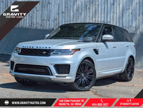 Silver 2019 Land Rover Range Rover Sport Supercharged for sale in Marietta, GA
