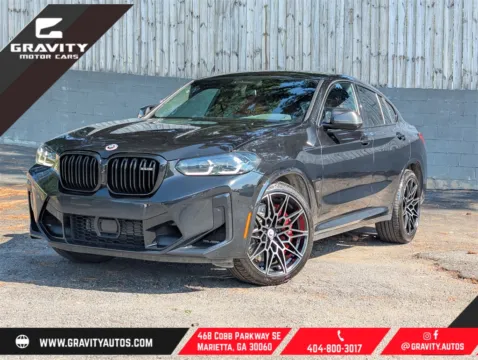 Black 2023 BMW X4 M Competition for sale in Marietta, GA