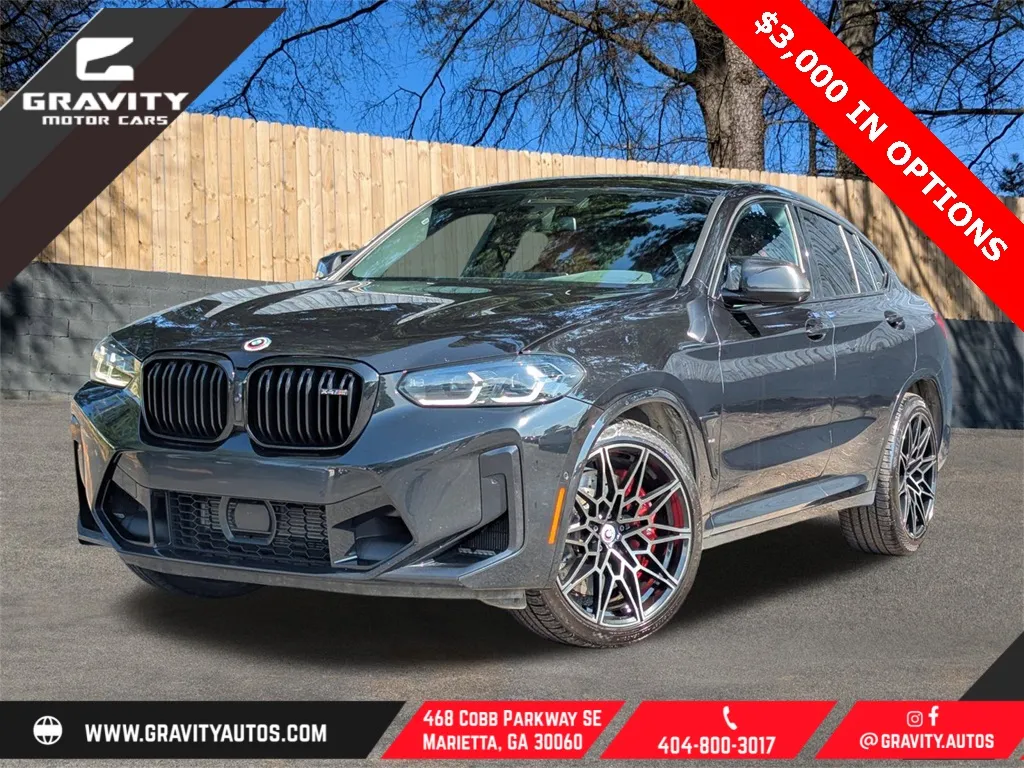 Black 2023 BMW X4 M for sale in Marietta, GA