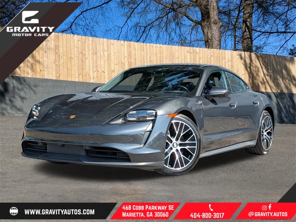 Gray 2024 Porsche Taycan for sale in Marietta, GA