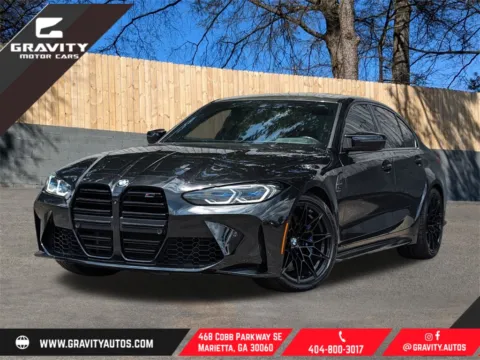 Black 2021 BMW M3 Competition for sale in Marietta, GA