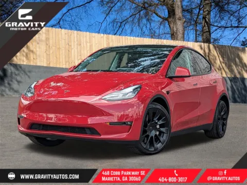Red 2023 Tesla Model Y Long Range for sale in Marietta, GA