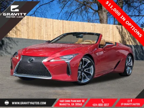 Red 2021 Lexus LC 500 for sale in Marietta, GA