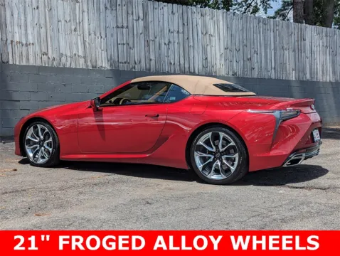 Another view of 2021 Lexus LC 500 for sale in Marietta, GA at Gravity Motor Cars