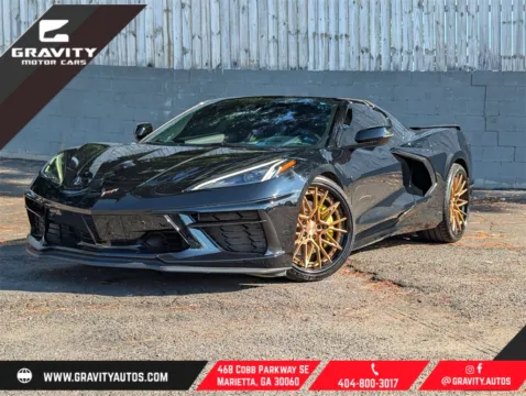 Black 2020 Chevrolet Corvette Stingray for sale in Marietta, GA