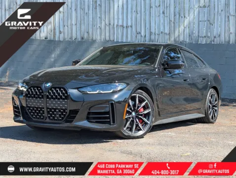 Black 2024 BMW 4 Series M440i for sale in Marietta, GA