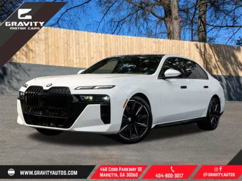 White 2023 BMW 7 Series 740i for sale in Marietta, GA