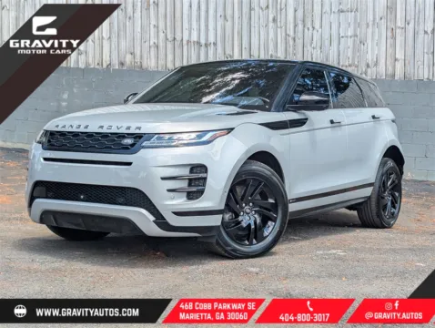 Gray 2021 Land Rover Range Rover Evoque Dynamic for sale in Marietta, GA