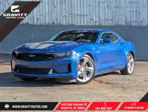 Blue 2022 Chevrolet Camaro LT1 for sale in Marietta, GA