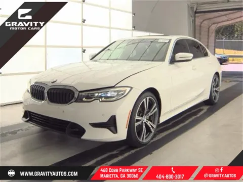 White 2019 BMW 3 Series 330i for sale in Marietta, GA