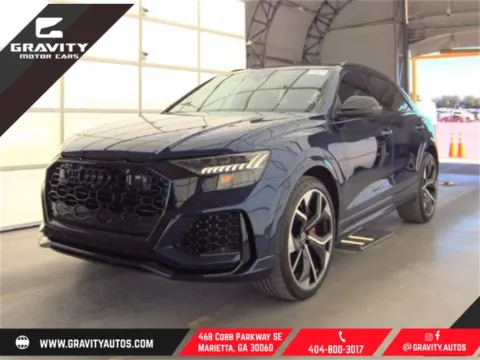 Blue 2022 Audi RS Q8 4.0T for sale in Marietta, GA