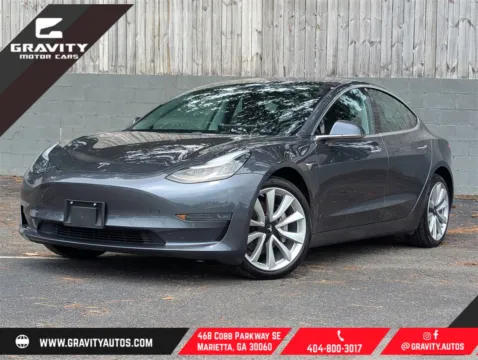 Gray 2019 Tesla Model 3 Long Range for sale in Marietta, GA