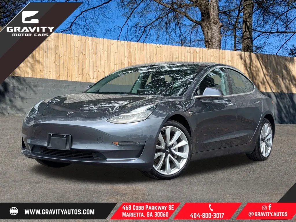 Gray 2019 Tesla Model 3 Long Range for sale in Marietta, GA