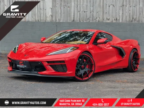 Red 2021 Chevrolet Corvette Stingray for sale in Marietta, GA