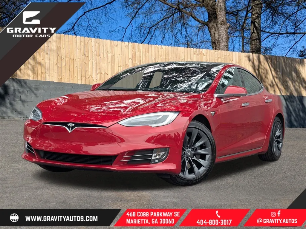 Red 2020 Tesla Model S Long Range Plus for sale in Marietta, GA