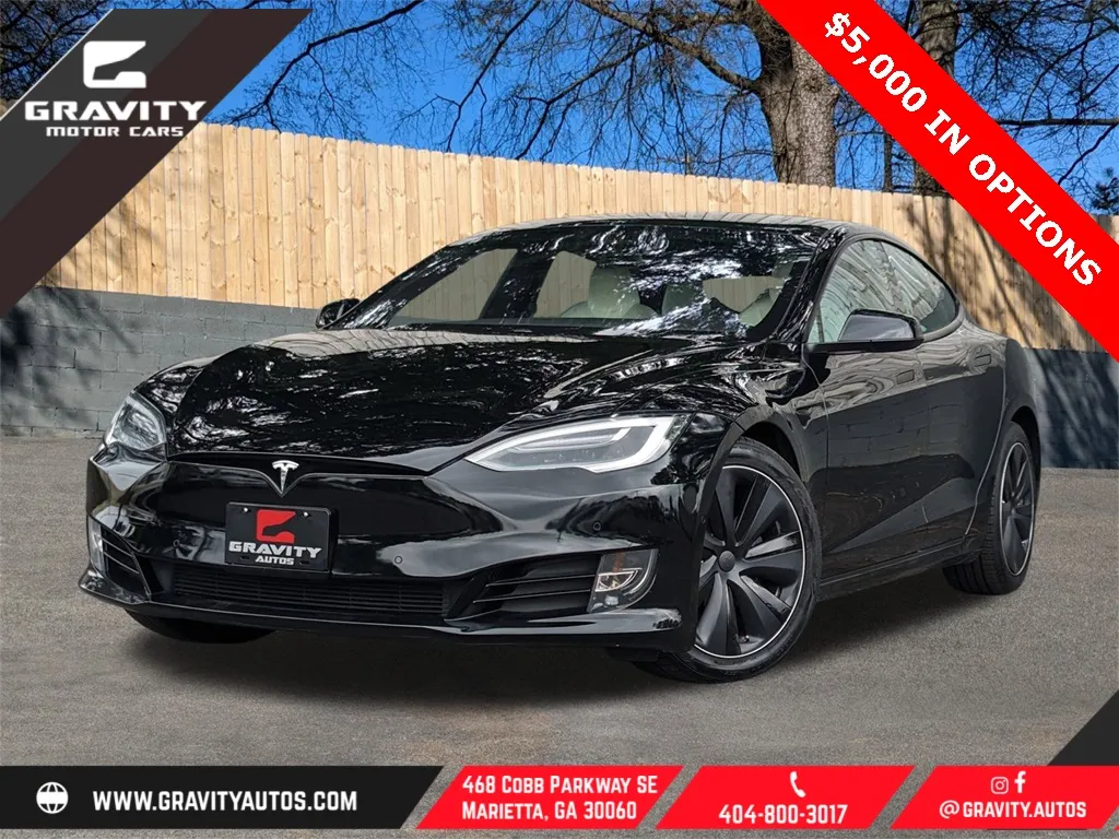 Black 2021 Tesla Model S Long Range for sale in Marietta, GA
