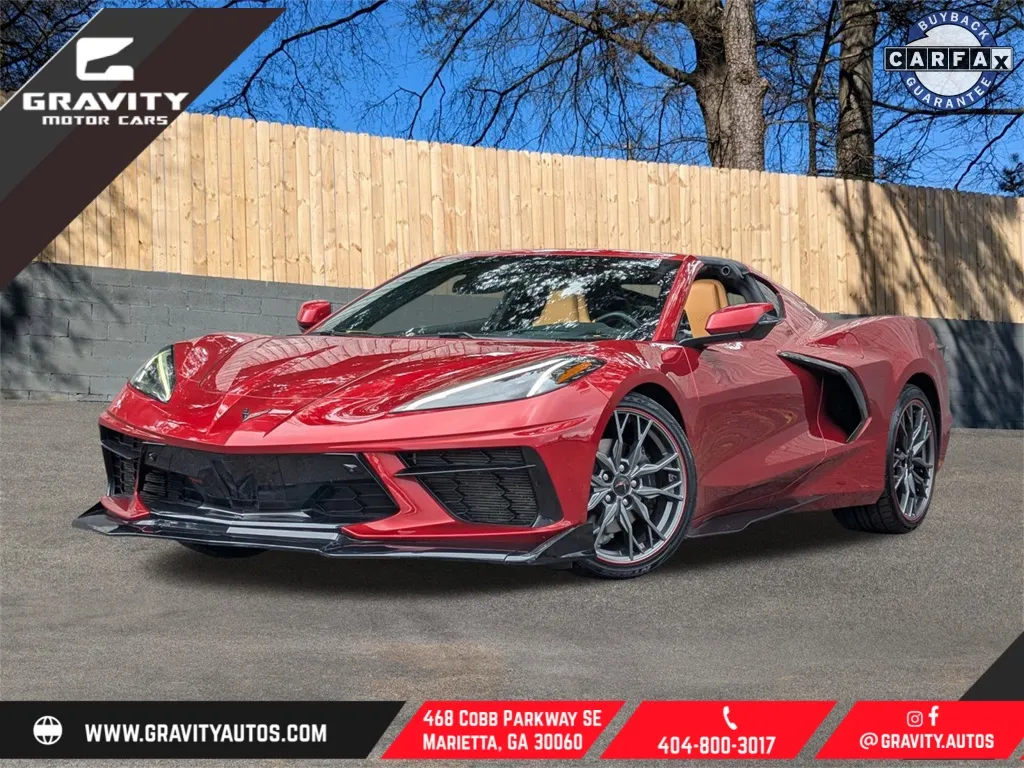 Red 2023 Chevrolet Corvette Stingray for sale in Marietta, GA