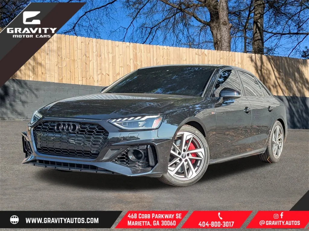 Black 2024 Audi A4 45 S line Premium Plus for sale in Marietta, GA