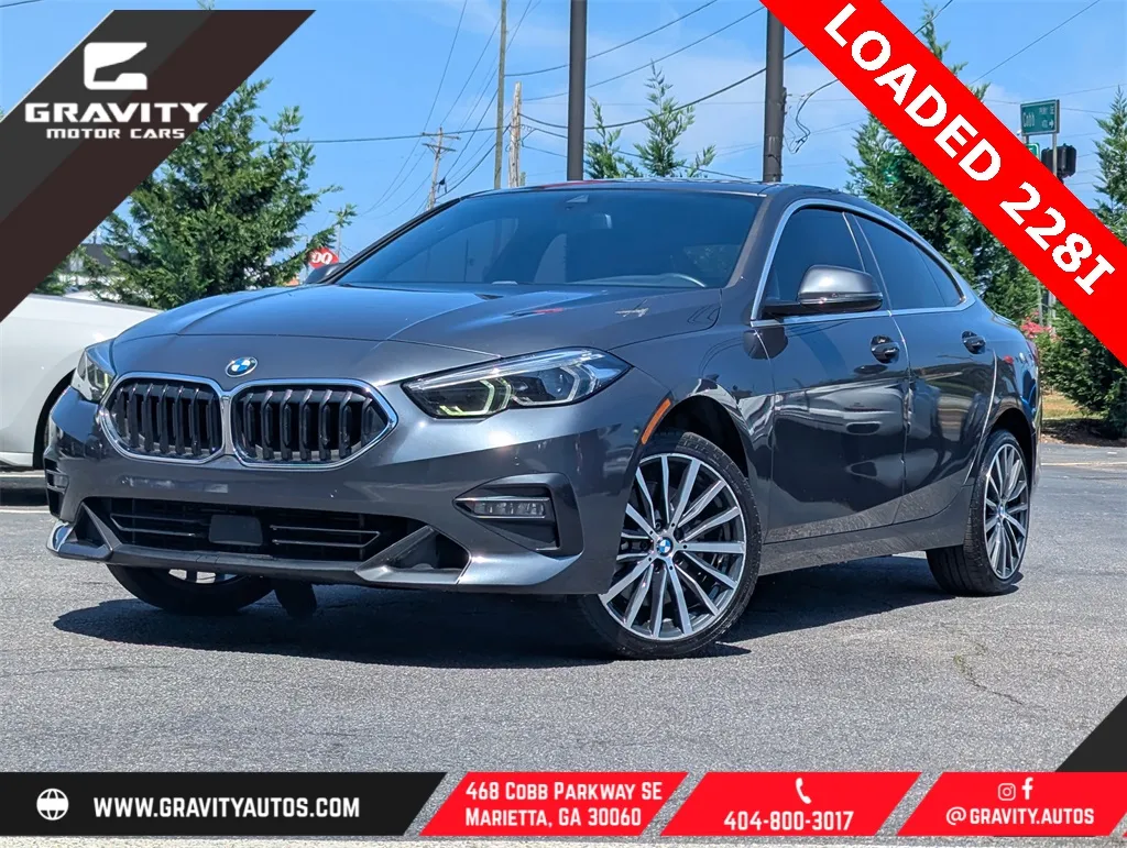 Gray 2021 BMW 2 Series 228i for sale in Marietta, GA