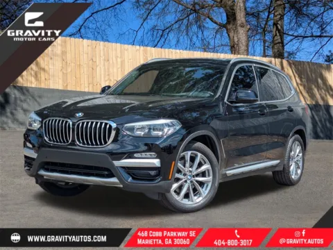 Black 2019 BMW X3 sDrive30i for sale in Marietta, GA