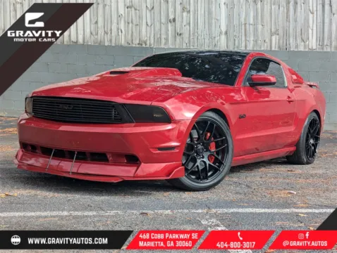 Red 2012 Ford Mustang GT Premium for sale in Marietta, GA