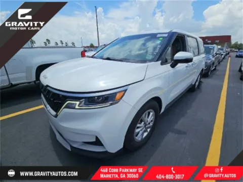 White 2023 Kia Carnival LX for sale in Marietta, GA