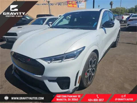White 2021 Ford Mustang Mach-E GT for sale in Marietta, GA