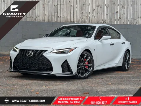 White 2023 Lexus IS 350 F SPORT for sale in Marietta, GA