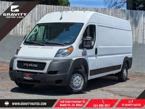 White 2022 Ram ProMaster 2500 High Roof for sale in Marietta, GA