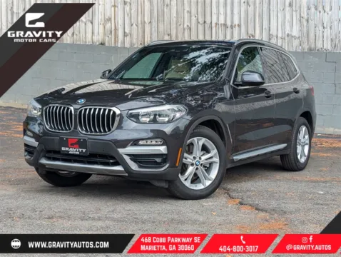 Gray 2019 BMW X3 xDrive30i for sale in Marietta, GA