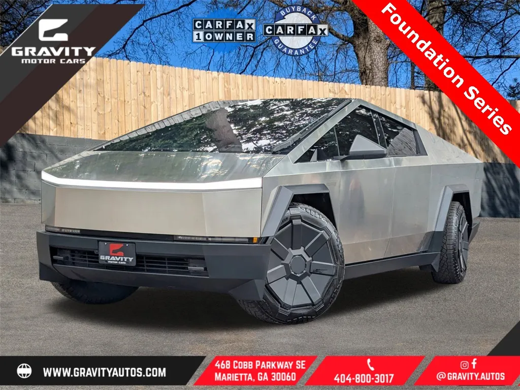 Silver 2024 Tesla Cybertruck for sale in Marietta, GA