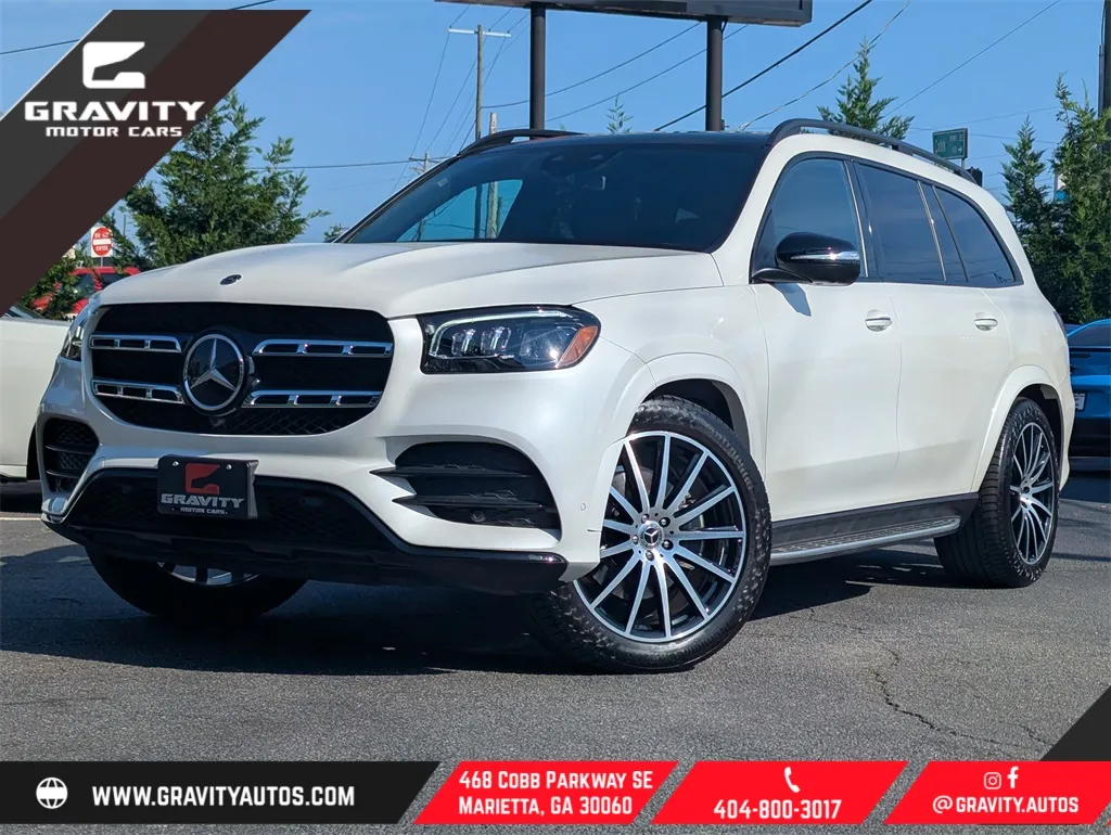 White 2021 Mercedes-Benz GLS 580 for sale in Marietta, GA