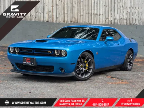 Blue 2023 Dodge Challenger R/T Scat Pack for sale in Marietta, GA