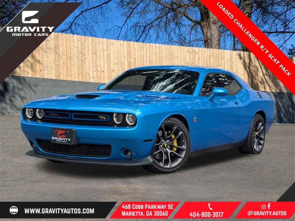 Blue 2023 Dodge Challenger R/T Scat Pack for sale in Marietta, GA