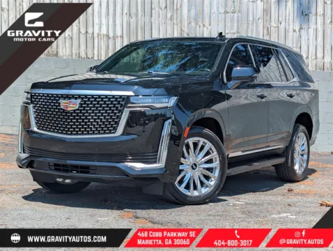 Black 2023 Cadillac Escalade Premium Luxury for sale in Marietta, GA