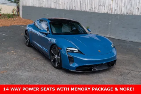 Another view of 2022 Porsche Taycan Turbo for sale in Marietta, GA at Gravity Motor Cars