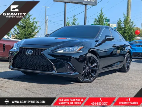 Black 2023 Lexus ES 350 F Sport for sale in Marietta, GA