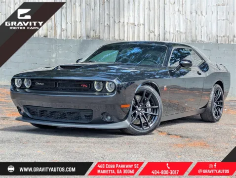 Black 2022 Dodge Challenger R/T Scat Pack for sale in Marietta, GA