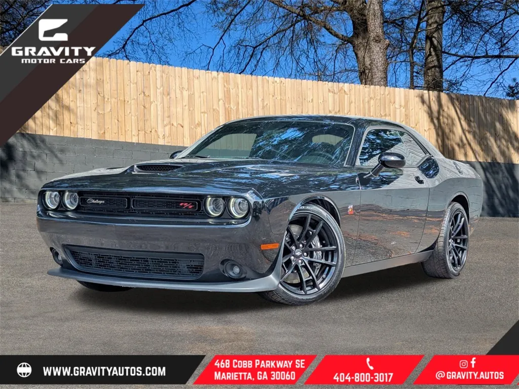 Black 2022 Dodge Challenger R/T Scat Pack for sale in Marietta, GA